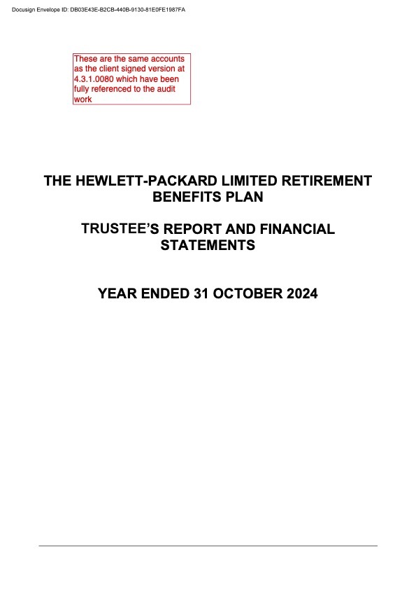 Thumbnail image of Trustee's Report and Financial Statements 2024
